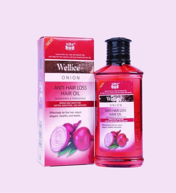 New Wellice Onion Hair Oil For Anti-Hair Loss